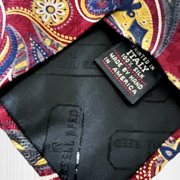 FERRELL REED Men’s Silk Men’s Tie - Picture 6 of 7